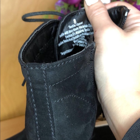 Mossimo Lace Up Wedge Booties - Picture 4 of 4